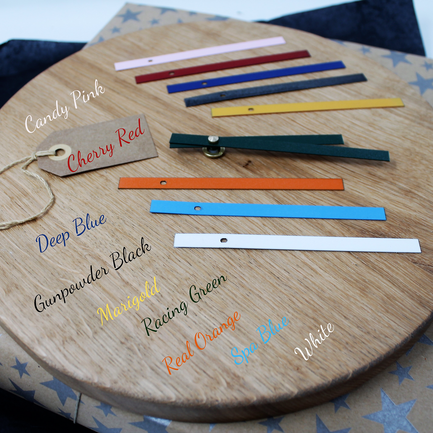 Solid Oak Wall Clock With Numerals