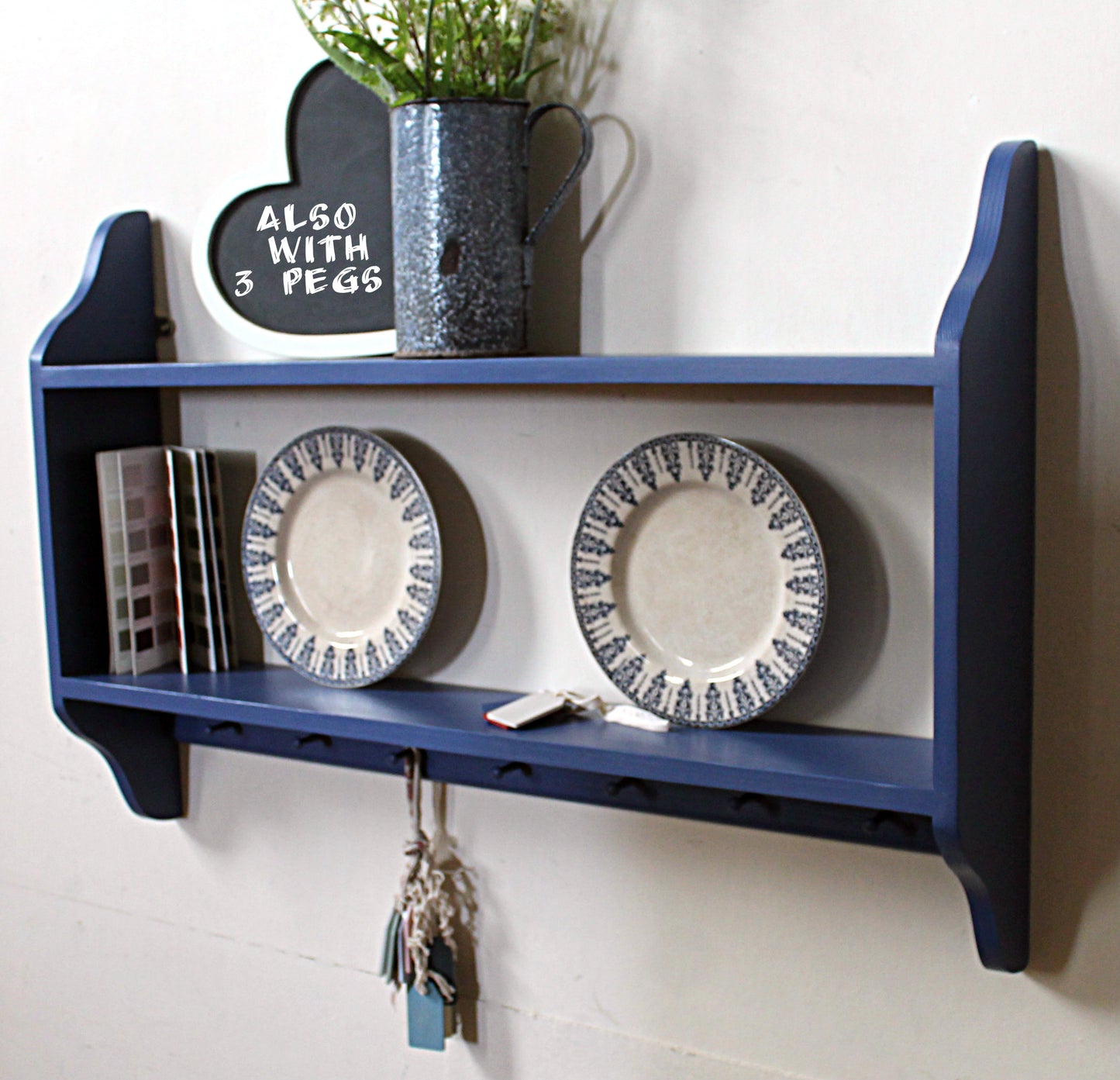 wooden shelf