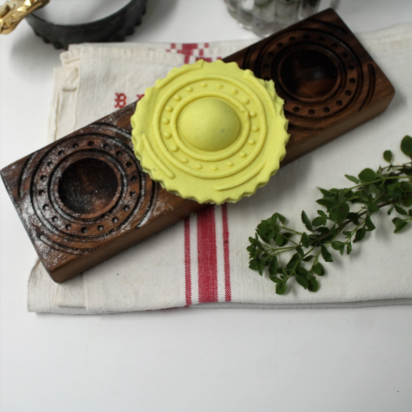 Handcrafted American Black Walnut Ravioli Mould — Artisan Tool for the Discerning Cook
