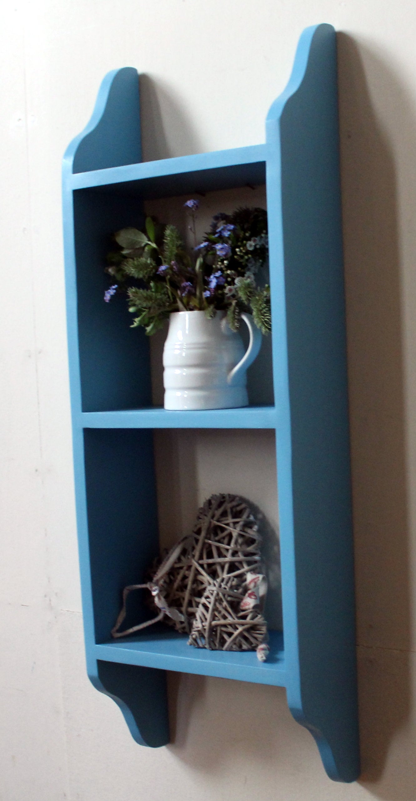 wooden shelf