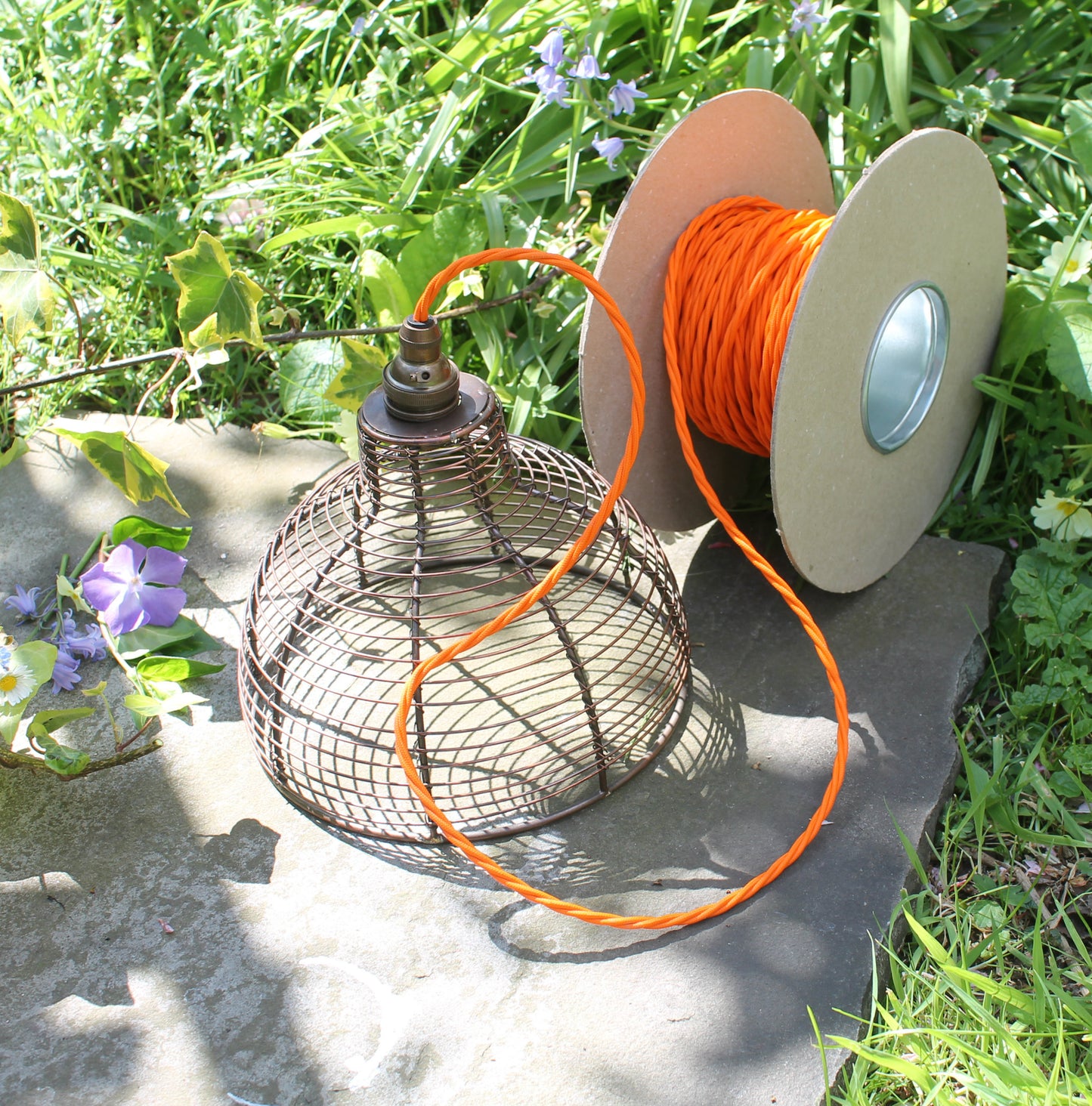 metal lampshade