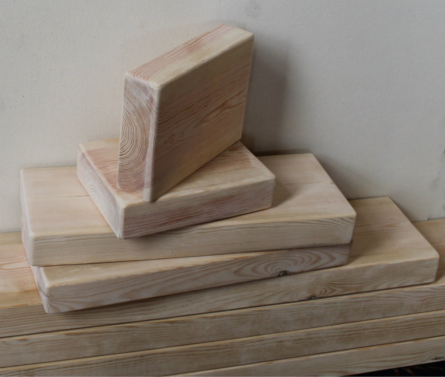 rustic shelving