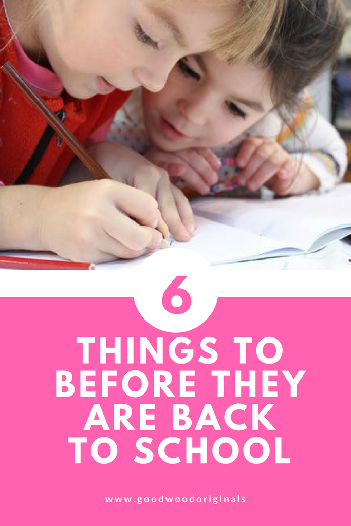 6 Things To Do Before They Go Back To School