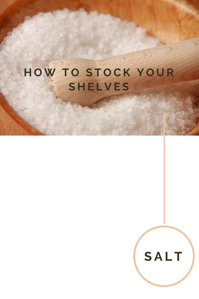 How To Stock Your Kitchen Shelves
