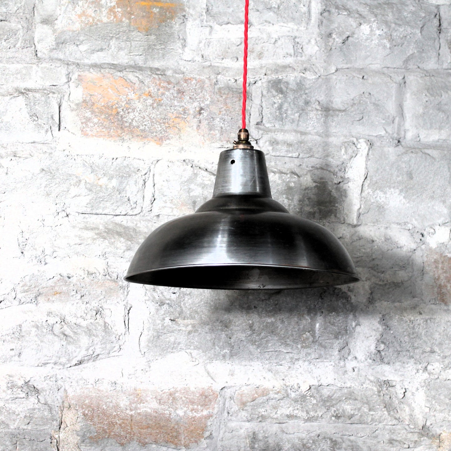 INDUSTRIAL LAMPSHADE raw steel
