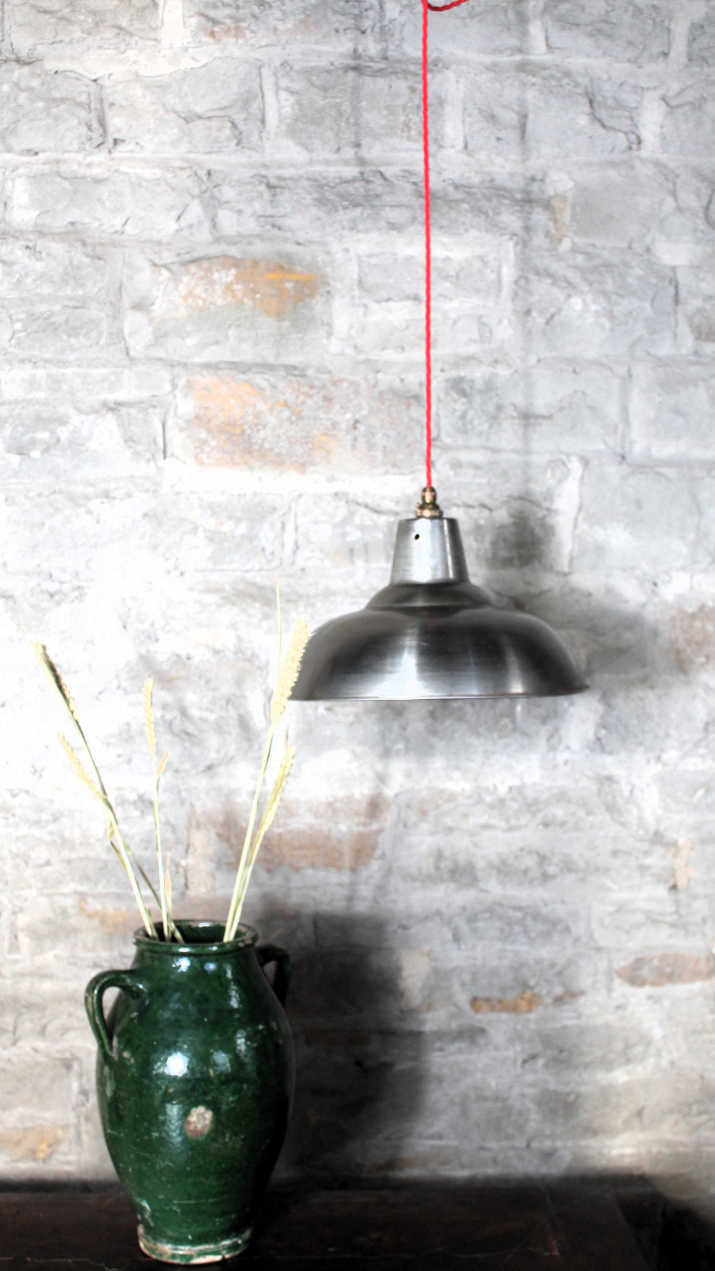 INDUSTRIAL LAMPSHADE raw steel