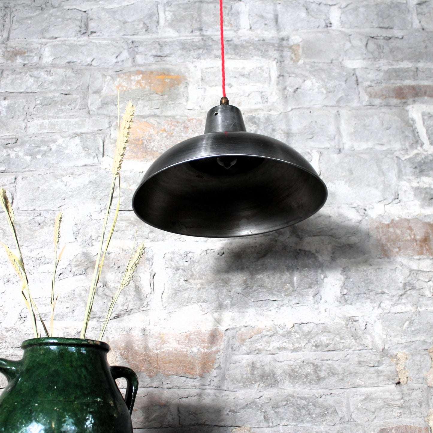 INDUSTRIAL LAMPSHADE raw steel