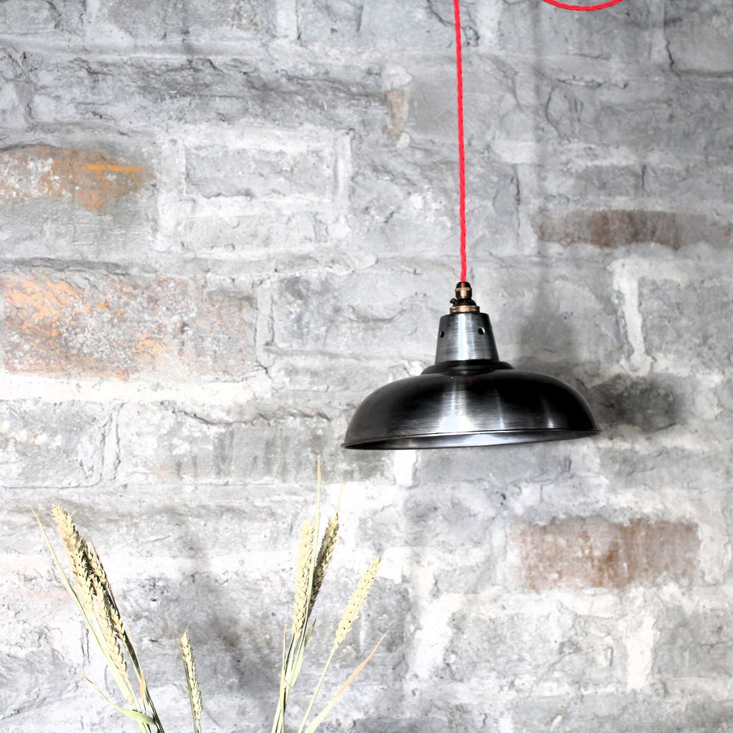 INDUSTRIAL LAMPSHADE raw steel