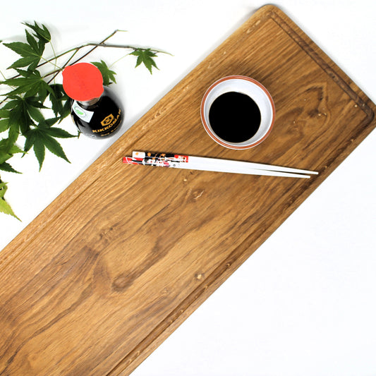Solid Oak Charcuterie Board with Handles — A Centrepiece for Gathering