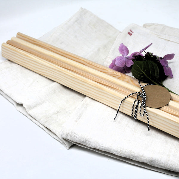 Replacement Wooden Laths — Smooth Pine Batons for Ceiling Airers & Pot Racks