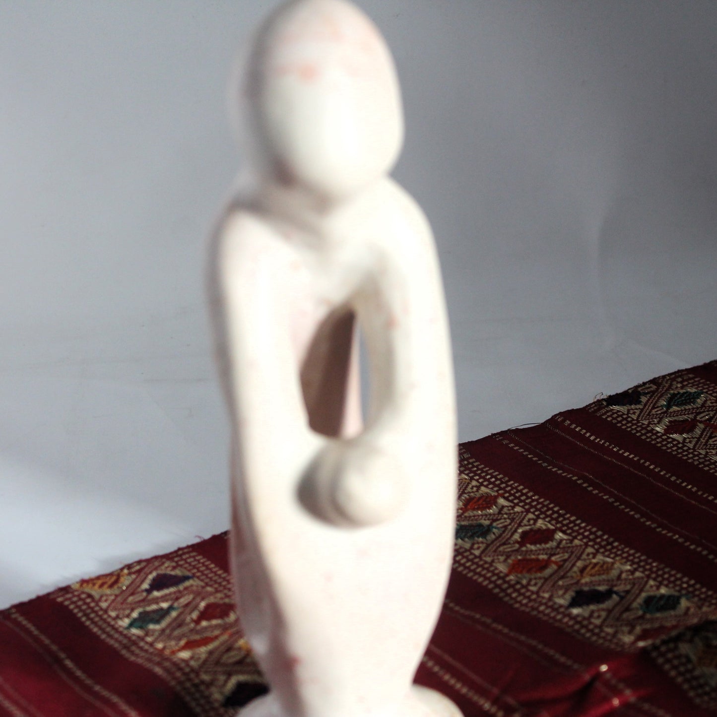 Mother & Child, A Quiet Moment in Stone