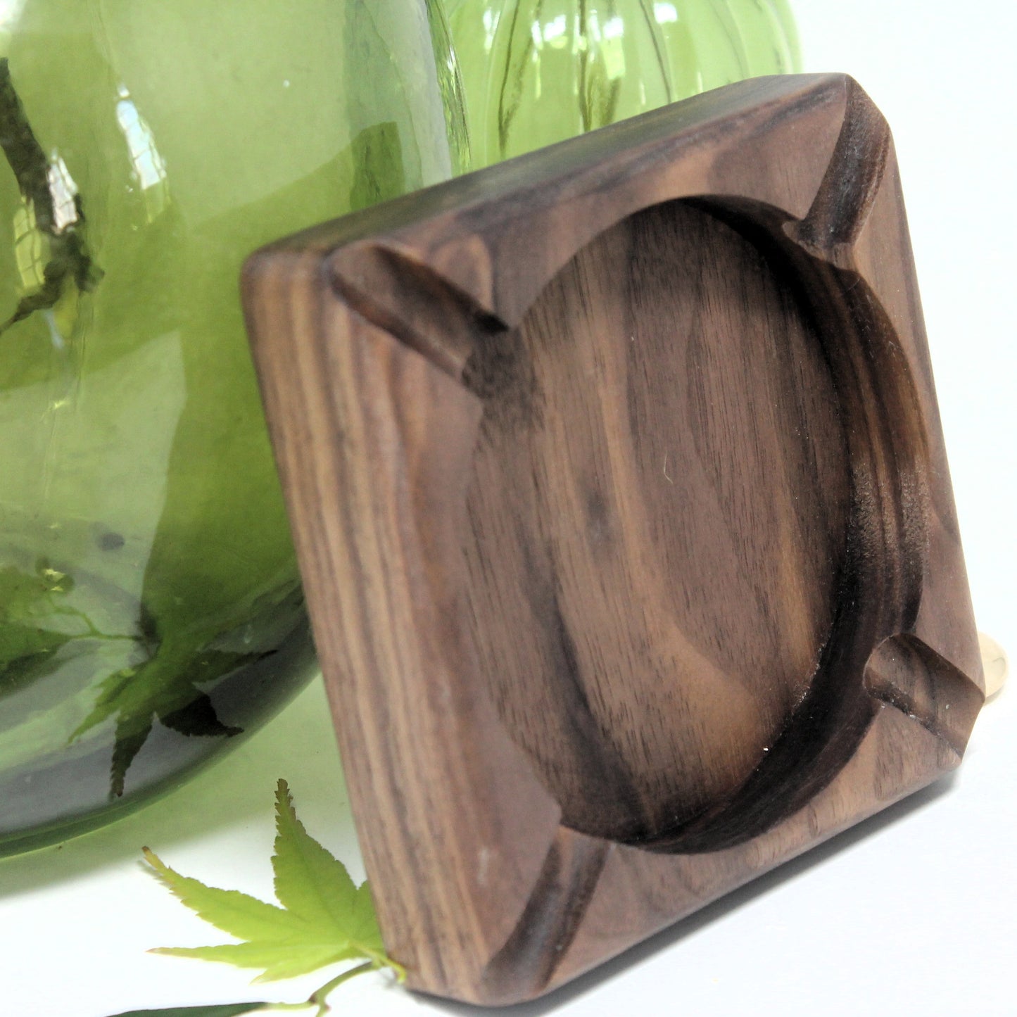 The Walnut Ashtray of Quiet Evenings & Something Amber Nearby