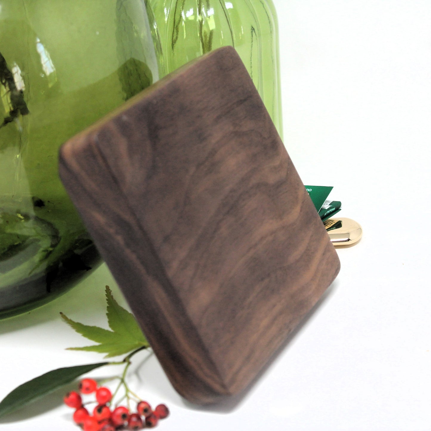 The Walnut Ashtray of Quiet Evenings & Something Amber Nearby
