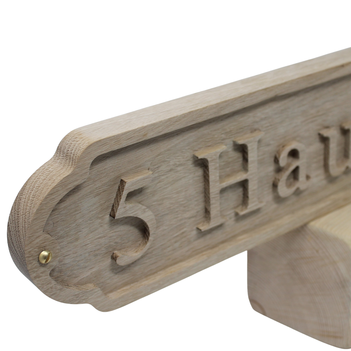The King of Signs – Embossed Oak House Sign