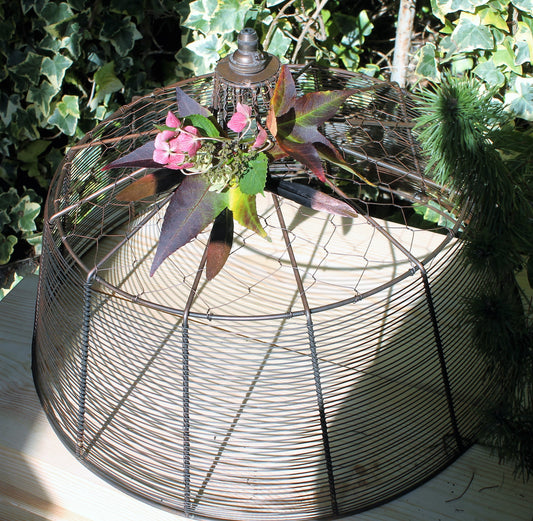rustic lampshade