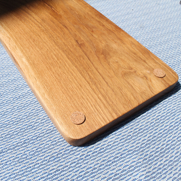Solid  Oak Charcuterie Serving  Board With Handles