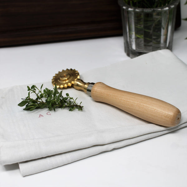 Italian Brass Pasta Or Pastry Crimper