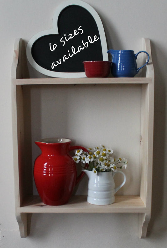 two tier shelving unit