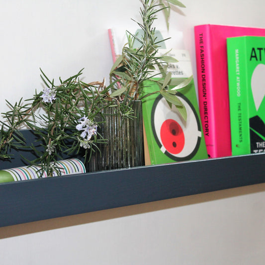 Gaby Book Ledge Picture Rail Shelf 32" Painted Finish
